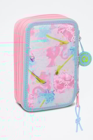 Estojo completo Barbie - 37 peças - Rosa e azul-celeste