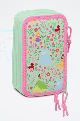 Trousse garnie Princesses Disney - 37 pièces - Vert et rose