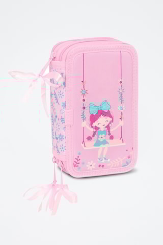 Trousse garnie - 37 pièces - Rose et ciel
