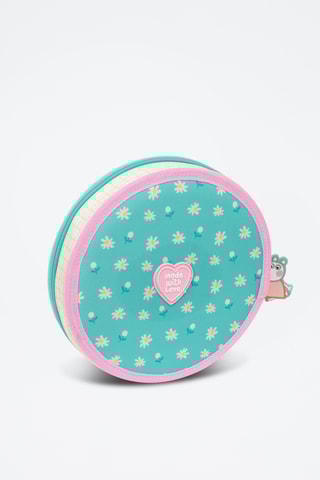 Estojo completo George e Peppa Peppa Pig - 18 peças - Turquesa e amarelo-claro