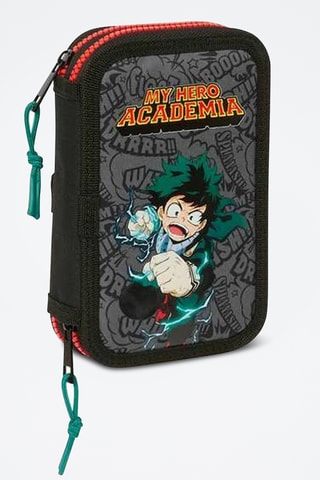Trousse garnie Izuku Midoriya My Hero Academia - 28 pièces - Noir et rouge