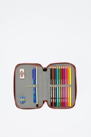 Trousse garnie Izuku Midoriya My Hero Academia - 28 pièces - Noir et rouge