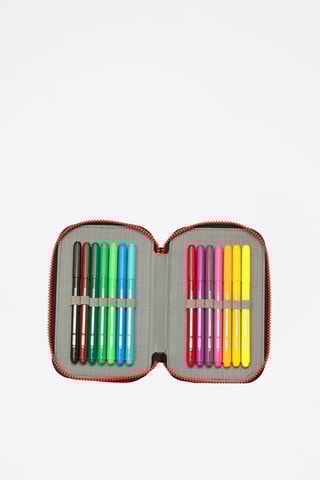 Trousse garnie Izuku Midoriya My Hero Academia - 28 pièces - Noir et rouge