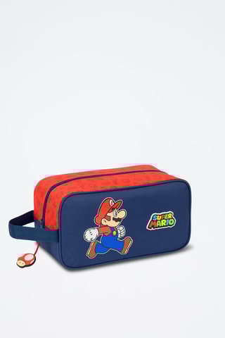 Saco para calçado Super Mario - Azul-escuro e vermelho