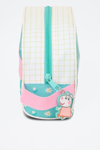 Bolsa de higiene Peppa Pig - Verde-água e amarelo