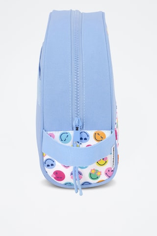 Bolsa de higiene Smiley - Azul-celeste