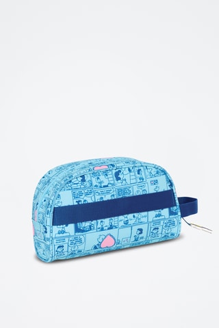 Bolsa de higiene Snoopy e Os Peanuts - Azul-celeste
