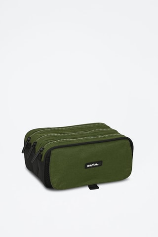 Trousse - Noir et vert foncé
