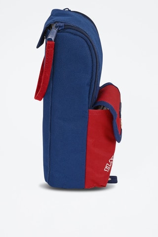 Trousse - Bleu marine et rouge