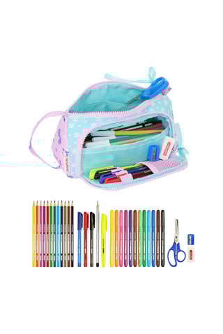 Trousse La Reine des neiges Disney - Bleu et rose