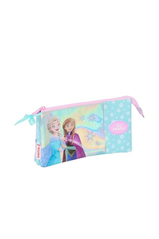 Trousse La Reine des neiges Disney - Bleu et rose