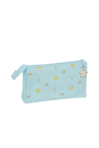 Trousse à crayons Mickey Mouse Disney - Bleu 