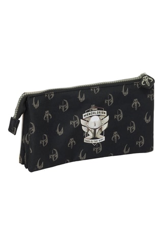 Trousse à crayons The Mandalorian Disney - Noir
