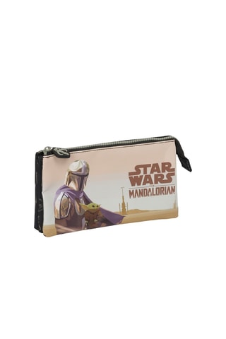 Trousse à crayons The Mandalorian Disney - Noir