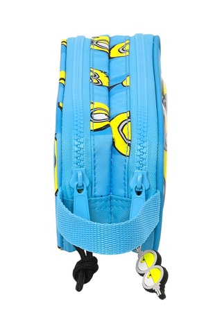 Estojo Os Minions - Azul e amarelo