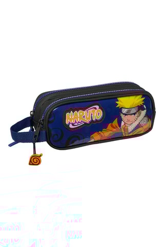Trousse Naruto - Bleu et noir (orange)