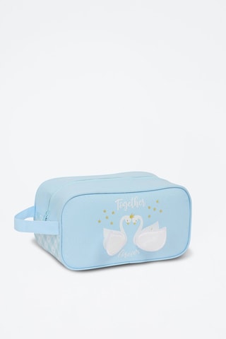 Bolsa de higiene Glow Lab - Azul-celeste