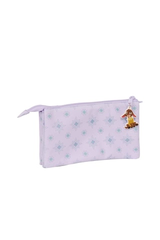 Trousse triple Wish Asha et la Bonne Étoile Disney - Lilas