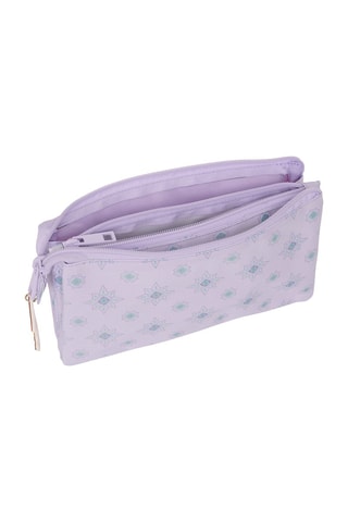 Trousse triple Wish Asha et la Bonne Étoile Disney - Lilas