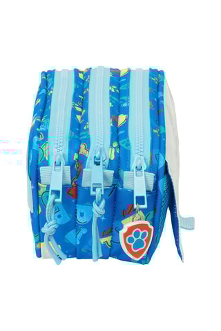 Estojo para lápis Patrulha Pata - Azul e branco