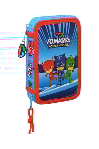 Trousse garnie Les Pyjamasques - 28 pièces - Bleu et rouge