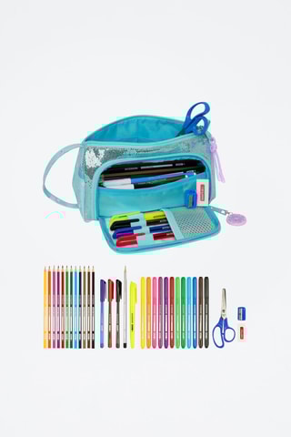 Trousse Elsa La Reine des neiges Disney - Bleu