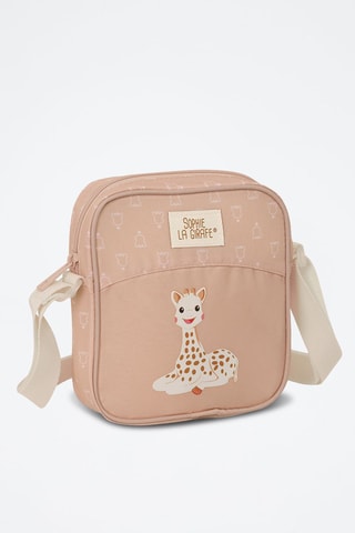 Sac bandoulière Sophie la Girafe - Marron
