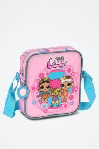 Sac bandoulière LOL Surprise Rose et turquoise