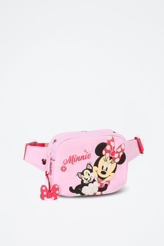 Sac banane Figaro et Minnie Disney - Rose clair