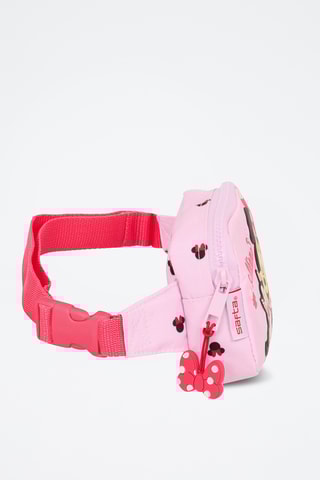Sac banane Figaro et Minnie Disney - Rose clair