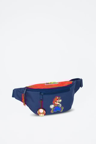 Bolsa de cintura Super Mario - Azul-escuro e vermelho