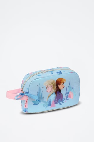 Sac à lunch isotherme Elsa et Anna La Reine des Neiges Disney - Ciel 