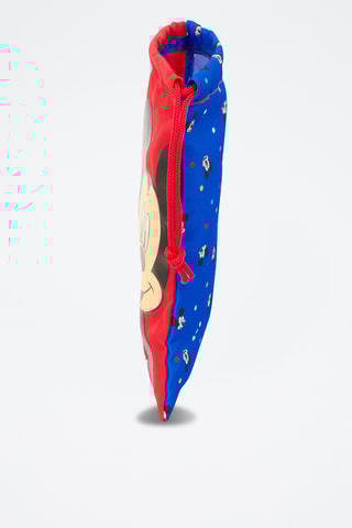 Sac à goûter Mickey Disney - Bleu électrique et rouge