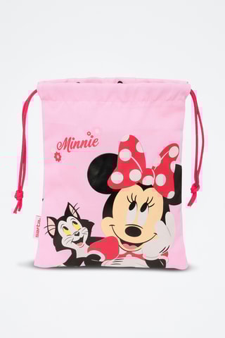 Sac à goûter Minnie Disney - Rose poudré
