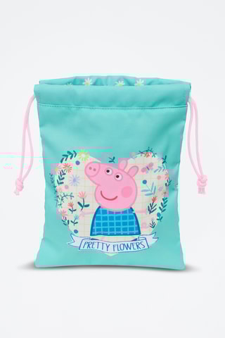 Lancheira Peppa Pig - Verde-claro