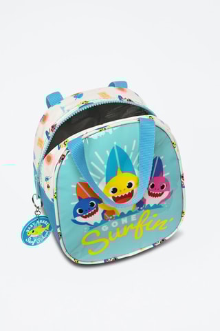 Sac de pique-nique Baby Shark - Bleu et blanc