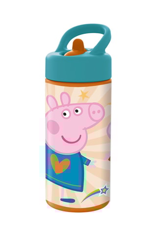 Garrafa em plástico sem BPA Porquinha Peppa - 410 ml