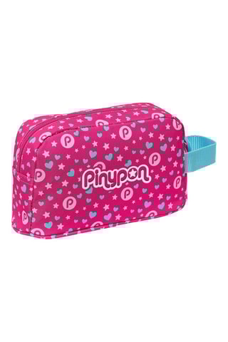 Sac à lunch isotherme Pinypon Turquoise et fuchsia
