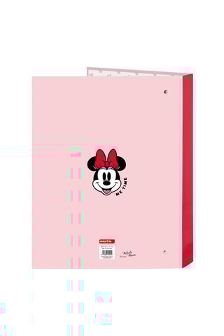 Classeur à anneaux Minnie Disney Rose