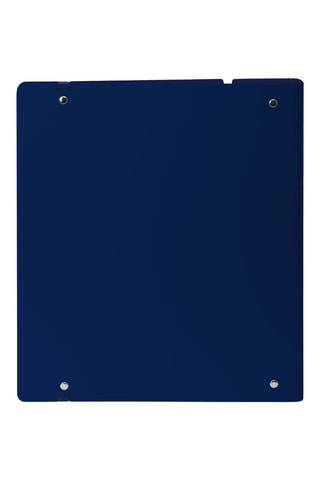 Dossier com argolas - 100 folhas - Azul-marinho ­ 32 x 27 x 4 cm