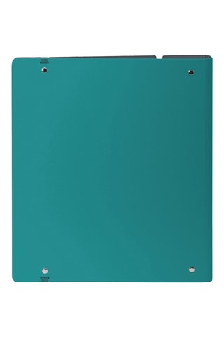Dossier com argolas - 100 folhas - Azul-pato - 32 x 27 x 4 cm