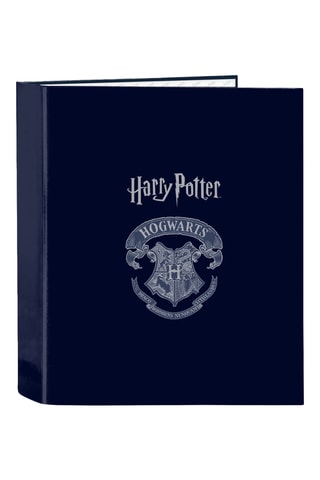 Classeur à anneaux Harry Potter - Bleu marine - 27 x 33 x 6 cm
