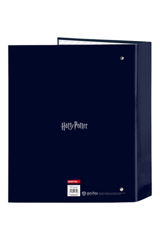 Classeur à anneaux Harry Potter - Bleu marine - 27 x 33 x 6 cm