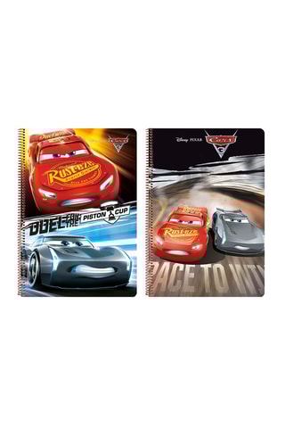 Cahier à spirales Cars 3 Disney 80 pages - Modèle aléatoire