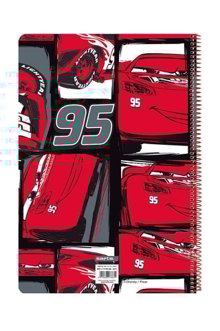 Cahier à spirales Cars 3 Disney 80 pages - Modèle aléatoire