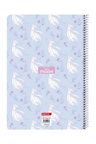 Carnet à spirales La Reine des Neiges Disney - Lilas