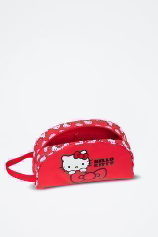 Estojo de higiene Hello Kitty Sanrio - Vermelho