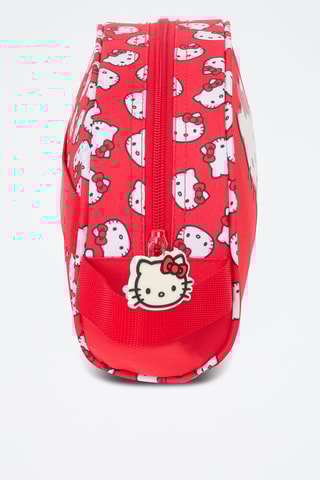 Estojo de higiene Hello Kitty Sanrio - Vermelho