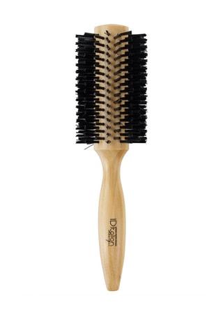 Brosse ronde en bois - 33 mm