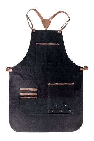 Tablier de barbier - Noir